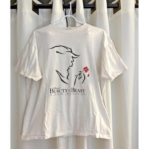 Vintage 1994 Beauty and the Beast Broadway Musical T-Shirt
